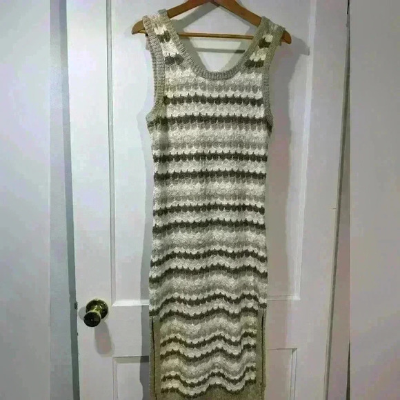 NWT RAMY BROOK Nori Dress In Neutral Combo - Picture 5 of 9